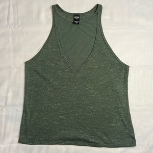 Green Victoria Sport Workout Tank - SIZE M